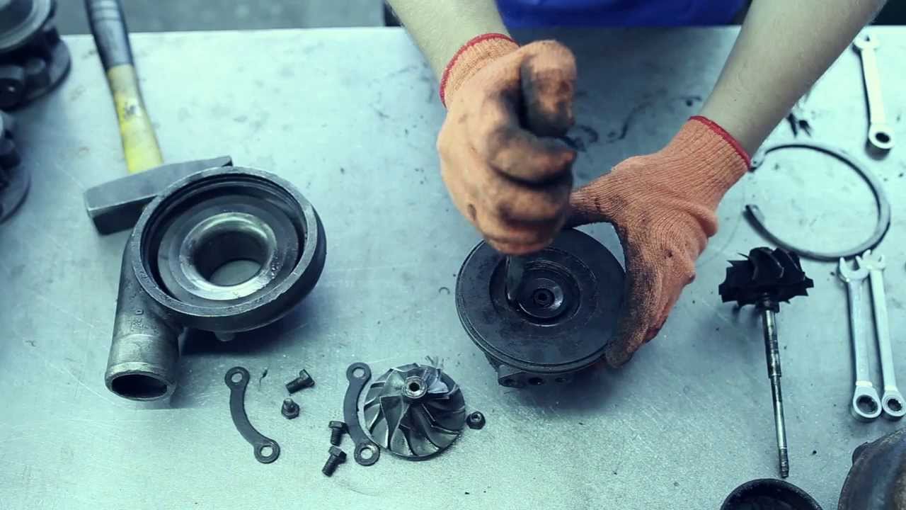 Замена и ремонт картриджа турбины Замена картриджа турбины